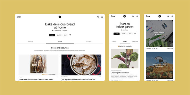 Google launches Keen, an application similar to Pinterest Picture 1