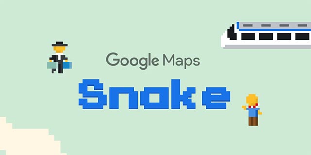 Google Maps adds game of Snake hunting for April Fool's Day, invites you to try it out Picture 1