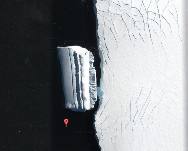 Google Maps detects 8 strange bases of aliens? Picture 1