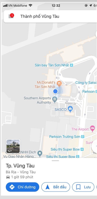 Google Maps on iOS has a navigation feature for motorcyclists in Vietnam Picture 2