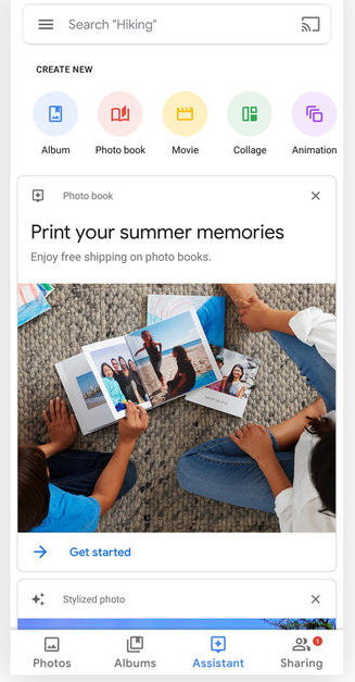 Google Photos has a beautiful Material Design 2.0 interface, invite download and experience Picture 2