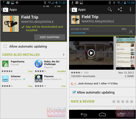 Google Play Store releases updated 'good' application suggestions for users Picture 1