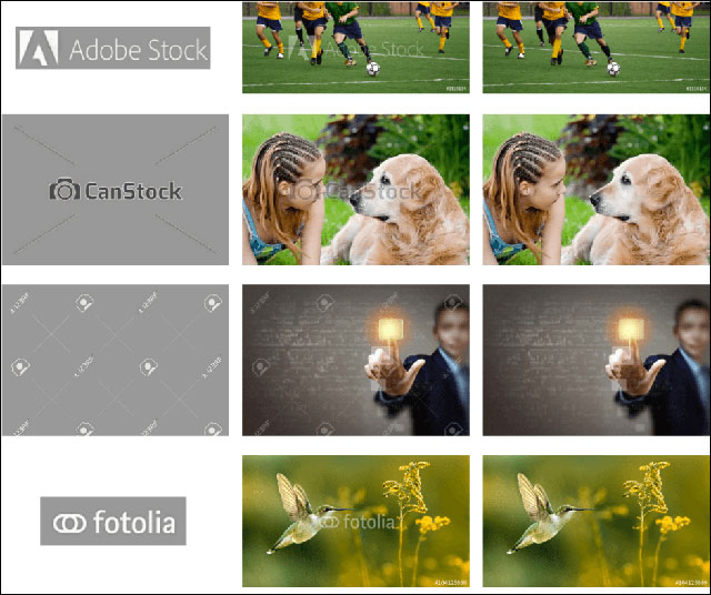 Google's algorithm deletes the stamp on stock photos Picture 1