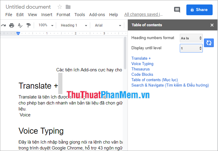 Great add-ons for Google Docs Picture 5