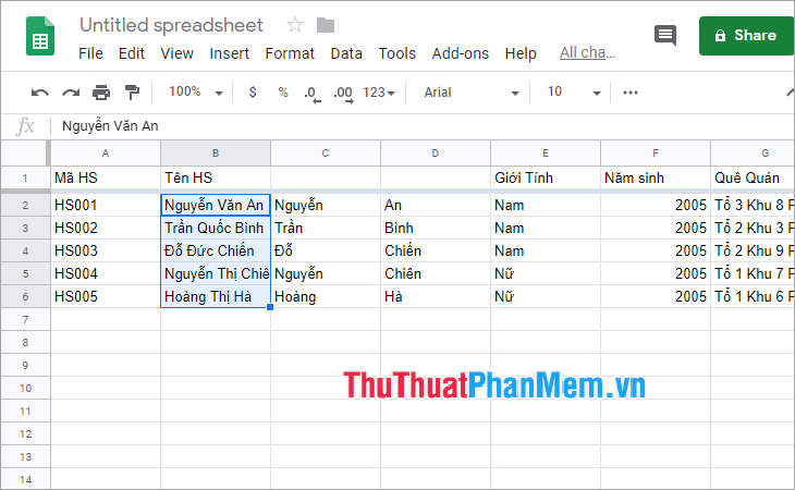 Great add-ons for Google Sheet Picture 7