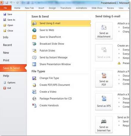 Great presentation in PowerPoint 2010 Picture 2