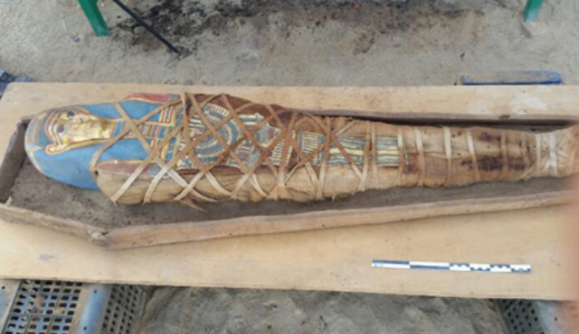 Greco-Roman mummy was discovered in Fayoum Picture 1