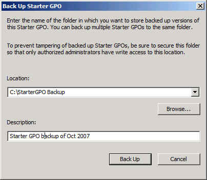 Group Policy in Windows Server 2008 - Part 1: What is Starter GPOs Picture 10