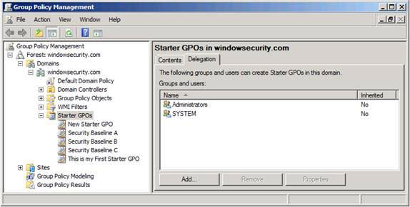 Group Policy in Windows Server 2008 - Part 1: What is Starter GPOs Picture 11