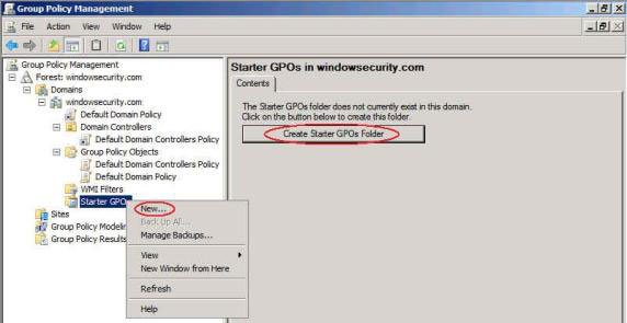 Group Policy in Windows Server 2008 - Part 1: What is Starter GPOs Picture 3