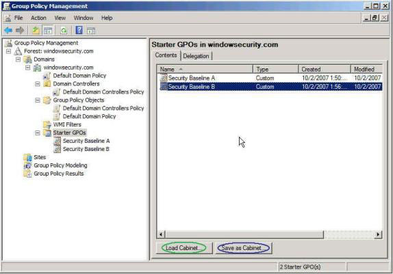 Group Policy in Windows Server 2008 - Part 1: What is Starter GPOs Picture 8