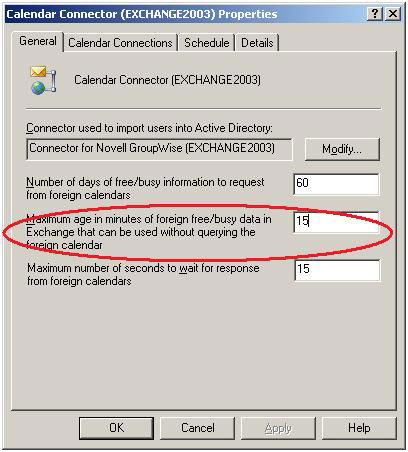 GroupWise to Exchange 2007 - Interoperability and transformation (Part 5) Picture 8