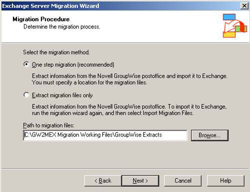 GroupWise to Exchange 2007 - Interoperability and transformation (Part 6) Picture 14