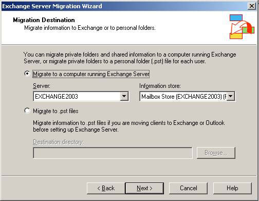 GroupWise to Exchange 2007 - Interoperability and transformation (Part 6) Picture 15