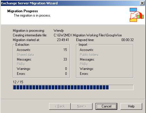 GroupWise to Exchange 2007 - Interoperability and transformation (Part 6) Picture 22
