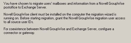 GroupWise to Exchange 2007 - Interoperability and transformation (Part 6) Picture 9