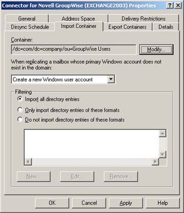 GroupWise to Exchange 2007 - Part 3: Ability to collaborate and convert Picture 21