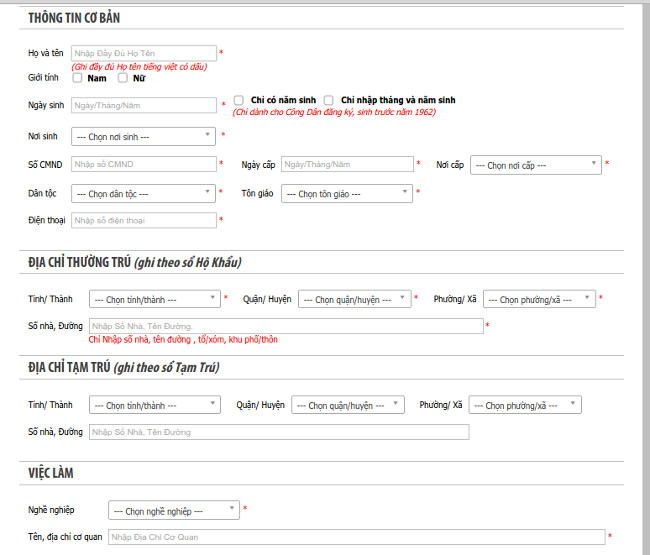 Guidance on procedures for quick passport registration online Picture 2
