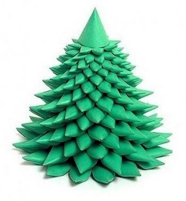 Guide 10 ways to make Christmas tree unique from any material Picture 14