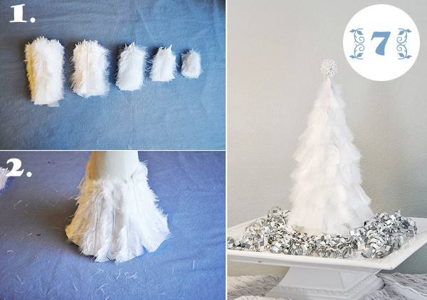 Guide 10 ways to make Christmas tree unique from any material Picture 28