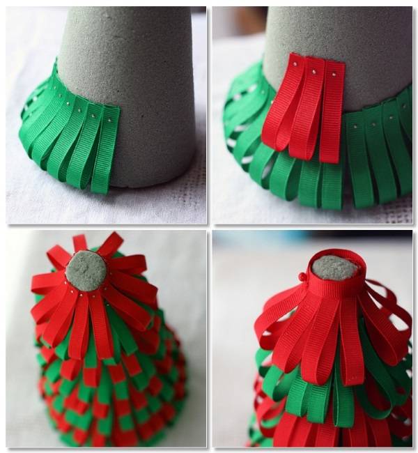 Guide 10 ways to make Christmas tree unique from any material Picture 33