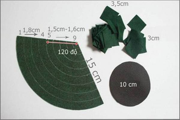 Guide 10 ways to make Christmas tree unique from any material Picture 36