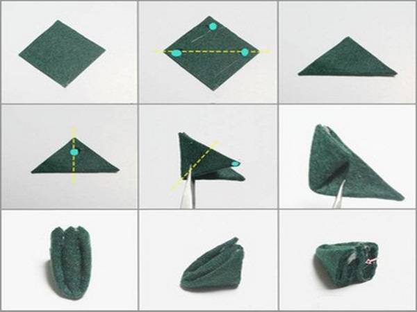 Guide 10 ways to make Christmas tree unique from any material Picture 38