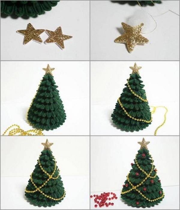 Guide 10 ways to make Christmas tree unique from any material Picture 40