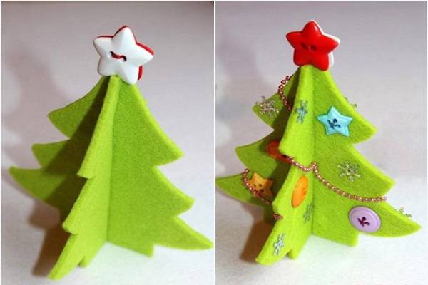 Guide 10 ways to make Christmas tree unique from any material Picture 49