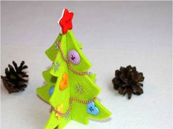 Guide 10 ways to make Christmas tree unique from any material Picture 50