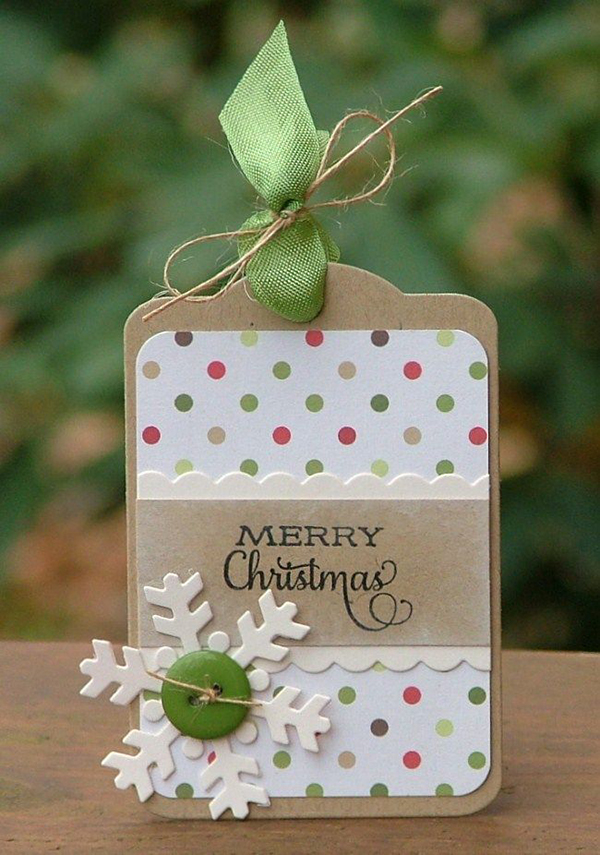 Guide 22 ways to make beautiful Christmas cards and very easy for you Picture 8
