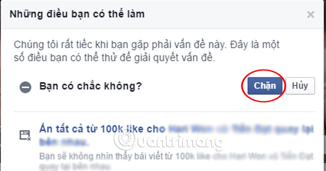 Guide fake Fanpage reports on Facebook Picture 4