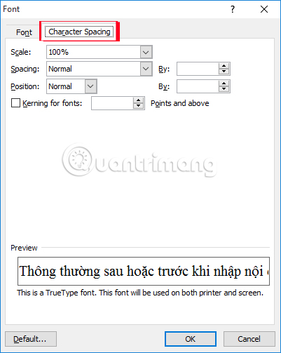 Guide font formatting, change stretch and create artistic text in Word Picture 5