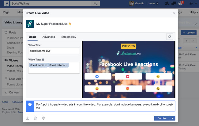 Guide interactive statistics Reactions when Livestream on Facebook Picture 9