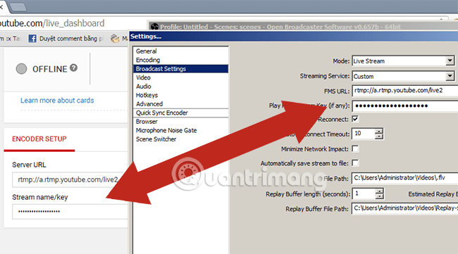 Guide live streaming, streaming live video on Youtube using computer, laptop Picture 5