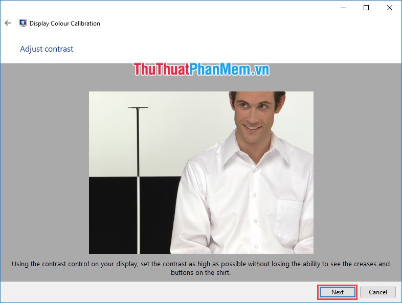 Guide the color calibration for the most standard computer screen Picture 11