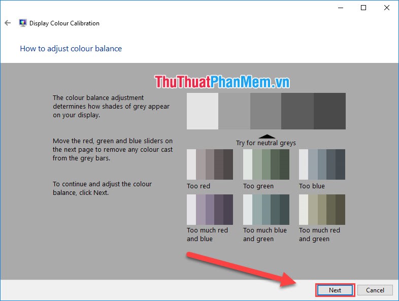 Guide the color calibration for the most standard computer screen Picture 12