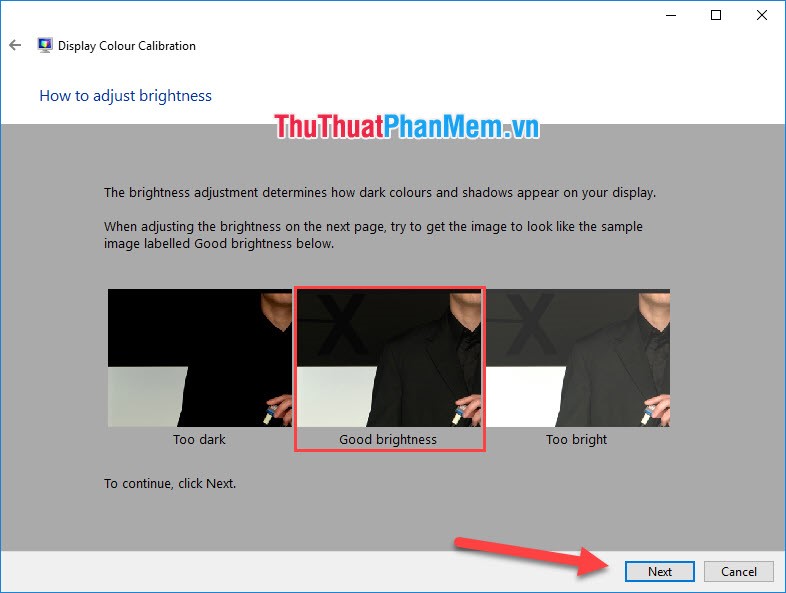 Guide the color calibration for the most standard computer screen Picture 8