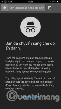 Guide to anonymous web on Android phones Picture 10