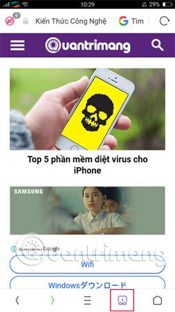 Guide to anonymous web on Android phones Picture 13