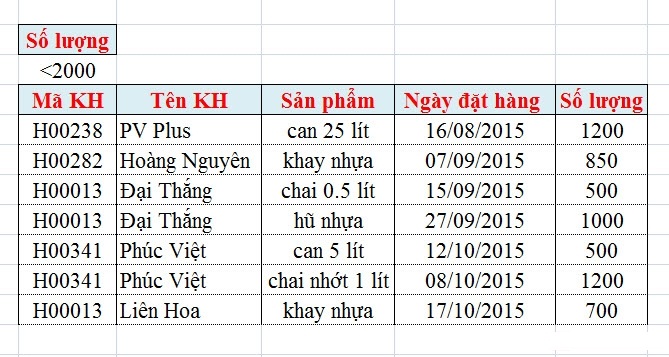 Guide to Automatic Filter and Filter detailed data in excel Picture 14