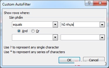 Guide to Automatic Filter and Filter detailed data in excel Picture 9