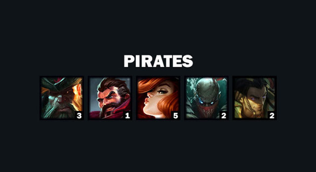 Guide to build the Pirate Team - Hextech Arena Picture 1