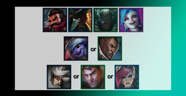 Guide to build the Pirate Team - Hextech Arena Picture 6