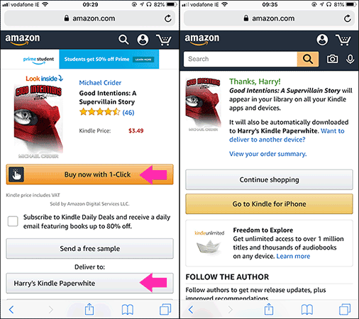 Guide to buying Kindle and Audible books on iPhone, iPad Picture 3