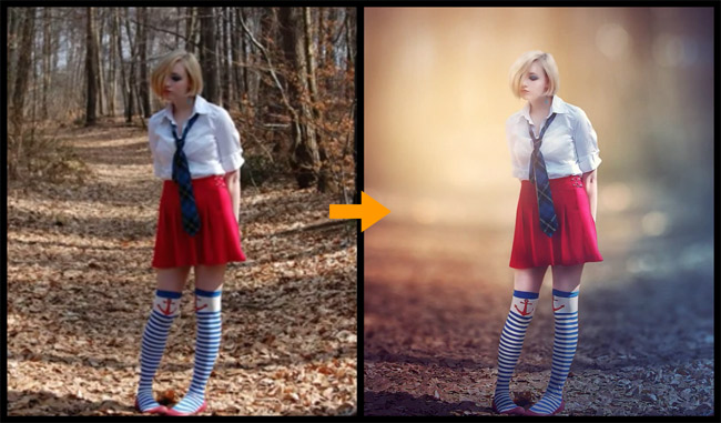 Guide to change Background beautiful, detailed and easy to learn Picture 3