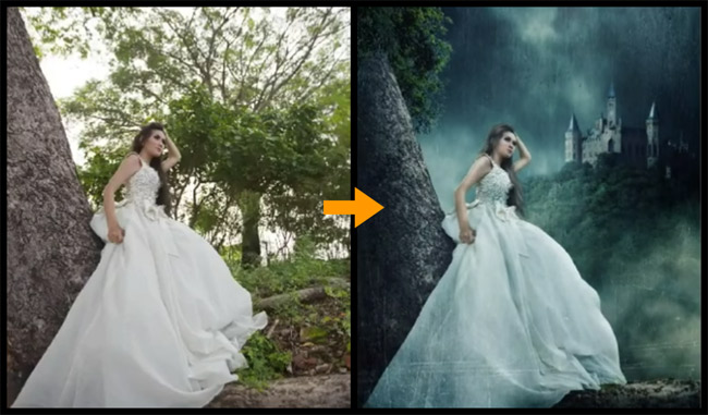 Guide to change Background beautiful, detailed and easy to learn Picture 8