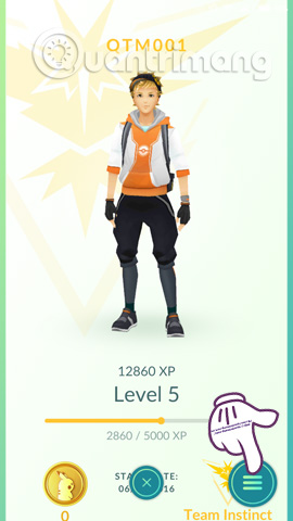 Guide to change nicknames and characters in Pokemon Go Picture 12