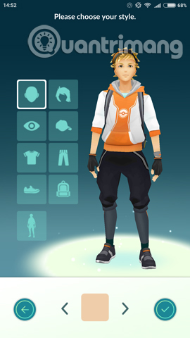 Guide to change nicknames and characters in Pokemon Go Picture 14