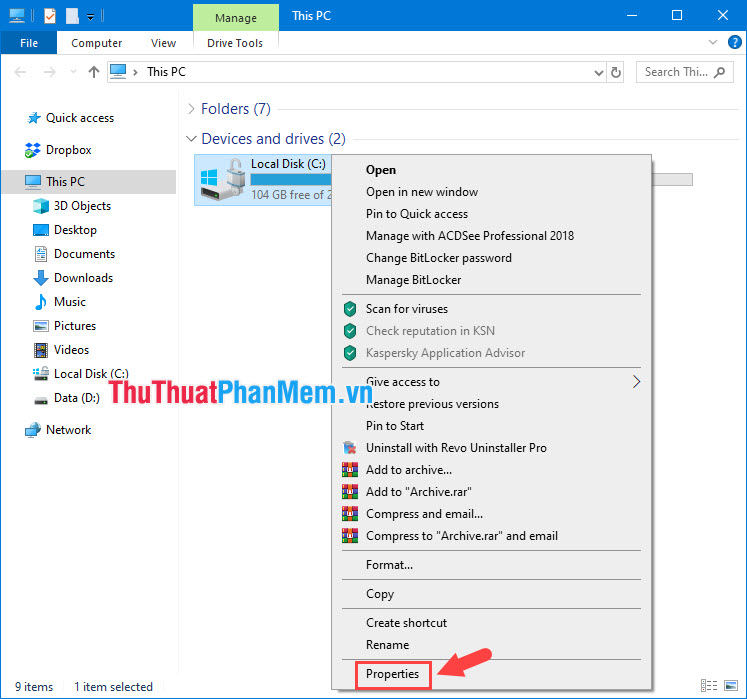 Guide to clean up Windows 10 computer junk to increase capacity and speed up the computer Picture 2